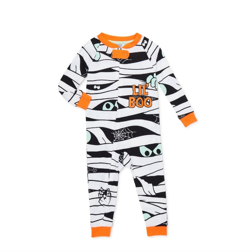 Halloween Infant One-Piece Glow in the Dark Family Pajamas
